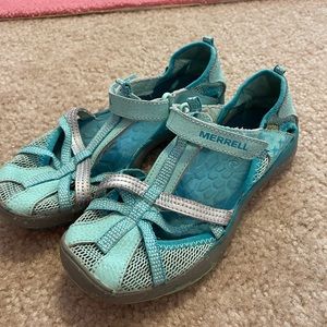 Merrell little girl sandals, size 2